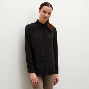 NWT MM LaFleur LaGarde shirt 3.0 - crepe in black